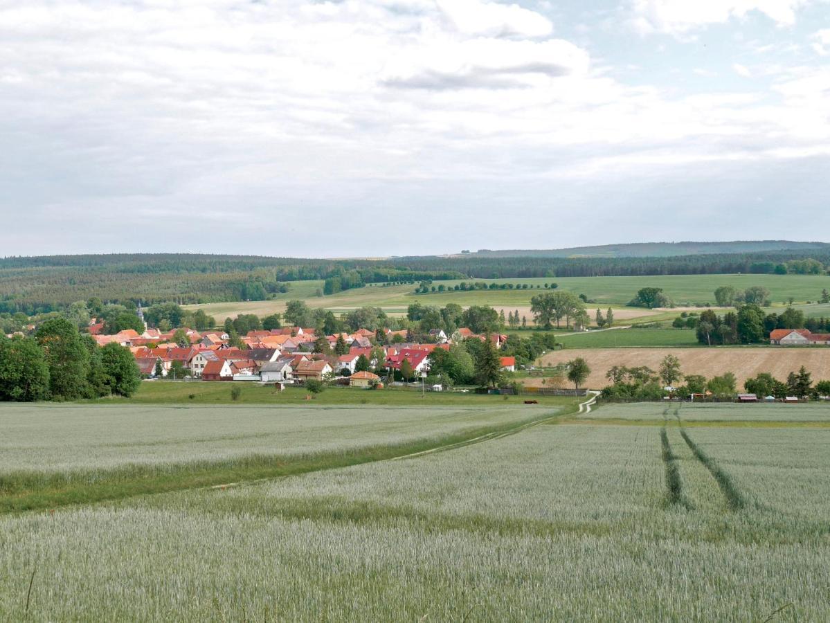 Pension Gruenes Herz Tonndorf Exteriör bild