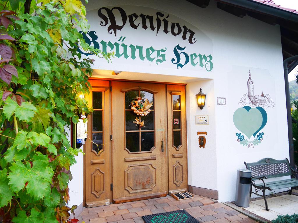 Pension Gruenes Herz Tonndorf Exteriör bild